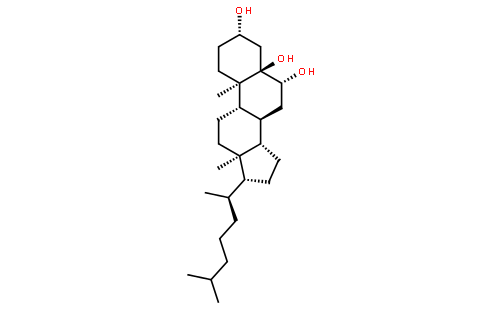 3β,5α,6β-Trihydroxycholestane