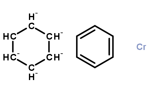 二苯铬(cas:1271-54-1) 结构式图片