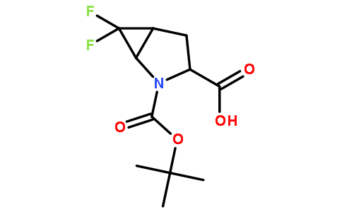 (1R,3S,5S)-2-[(TERT-BUTOXY)CARBONYL]-6,6-DIFLUORO-2-AZABICYCLO[3.1.0]HEXANE-3-CARBOXYLIC ACID