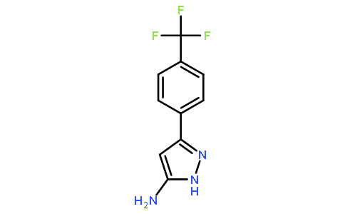 5-(4-Trifluoromethyl-phenyl)-2H-pyrazol-3-ylamine