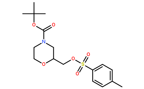 tert-Butyl 2-((tosyloxy)methyl)morpholine-4-carboxylate