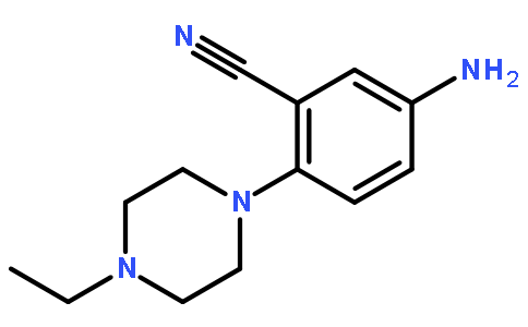 5-Amino-2-(4-ethylpiperazin-1-yl)benzonitrile