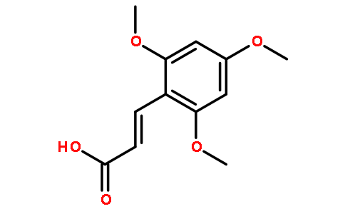 (E)-3-(2,4,6-trimethoxyphenyl)acrylic acid