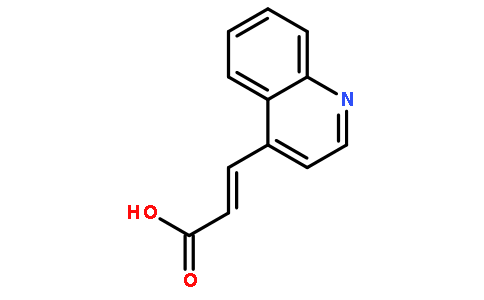 3-(4-quinolinyl)acrylic acid