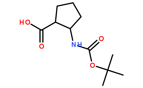 (1R,2S)-2-(BOC-氨基)环戊烷甲酸