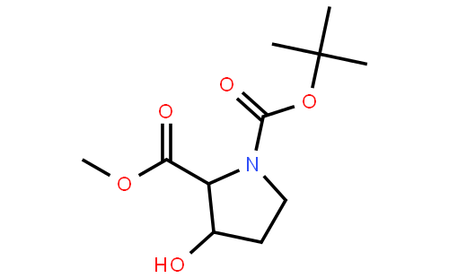 (2S,3R)-1-tert-butyl 2-methyl 3-hydroxypyrrolidine-1,2-dicarboxylate