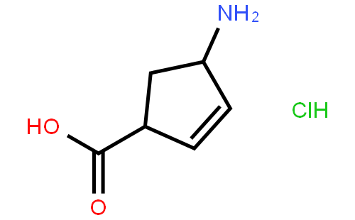 (1S,4R)-4-Aminocyclopent-2-enecarboxylic acid hydrochloride