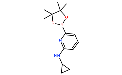 6-(Cyclopropylamino)pyridine-2-boronic acid pinacol ester