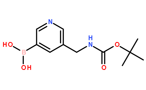 5-([tert-Butoxycarbonylamino]methyl)pyridine-3-boronic acid