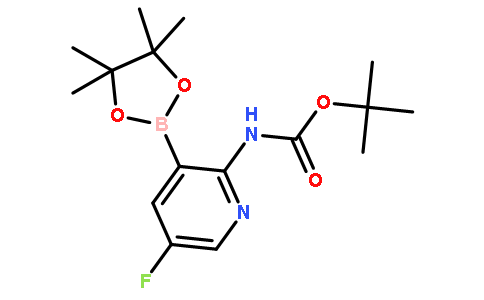 2-tert-Butyloxycarbonylamino-5-fluoropyridine-3-boronic acid pinacol ester