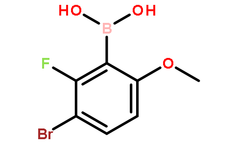 3-Bromo-2-fluoro-6-methoxyphenylboronic acid