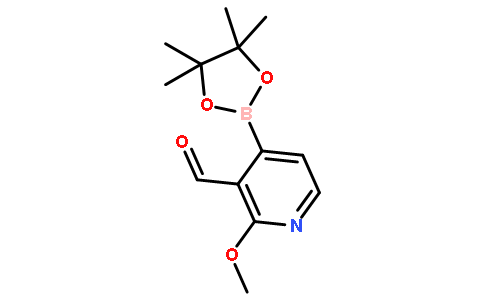3-Formyl-2-methoxypyridine-4-boronic acid pinacol ester