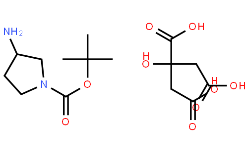 tert-Butyl 3-aminopyrrolidine-1-carboxylate 2-hydroxypropane-1,2,3-tricarboxylate