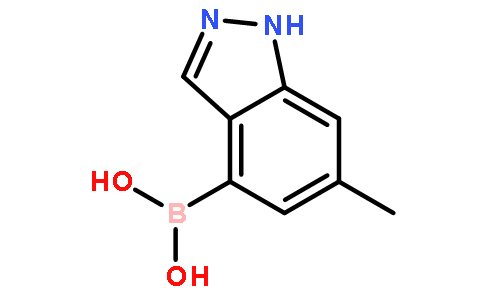 6-methyl-1H-indazol-4-yl-4-boronic acid
