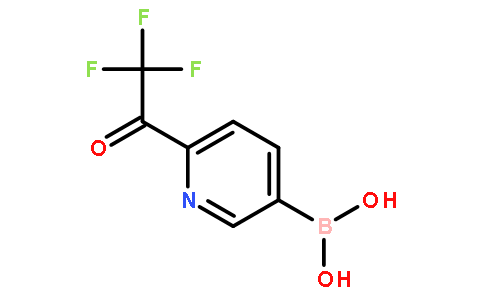6-Trifluoroacetylpyridine-3-boronic acid