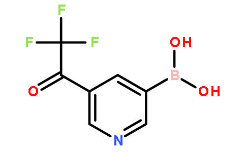 5-Trifluoroacetylpyridine-3-boronic acid