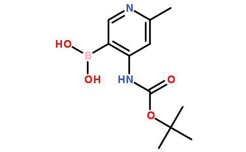 4-[(tert-Butoxycarbonyl)amino]-6-methylpyridine-3-boronic acid