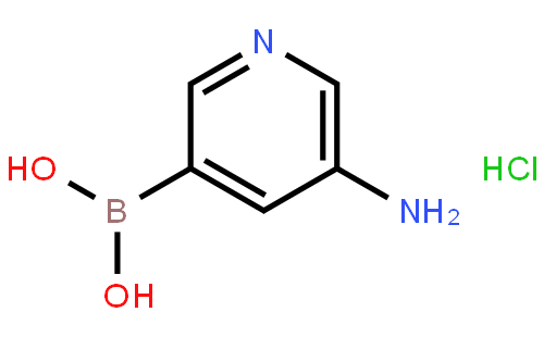(5-Aminopyridin-3-yl)boronic acid hydrochloride