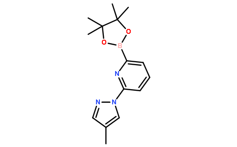 6-(4-Methyl-1H-pyrazol-1-yl)pyridine-2-boronic acid pinacol ester