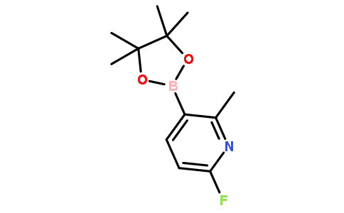 6-Fluoro-2-methyl-3-(4,4,5,5-tetramethyl-1,3,2-dioxaborolan-2-yl)pyridine