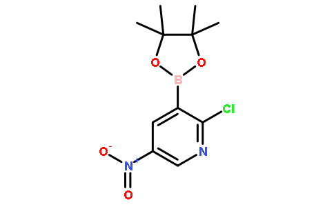 2-Chloro-5-nitropyridine-3-boronic acid pinacol ester