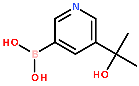 5-(2-Hydroxypropan-2-yl)pyridin-3-ylboronic acid