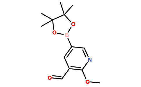 5-Formyl-6-methoxypyridine-3-boronic acid pinacol ester