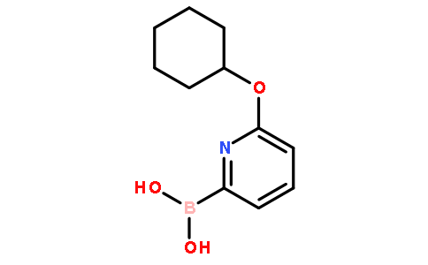 6-(Cyclohexyloxy)pyridine-2-boronic acid