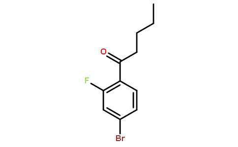 1-(4-Bromo-2-fluorophenyl)pentan-1-one