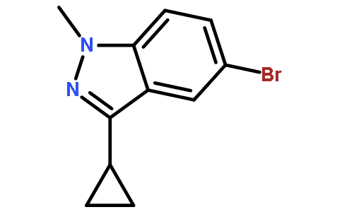 5-Bromo-3-cyclopropyl-1-methyl-1H-indazole