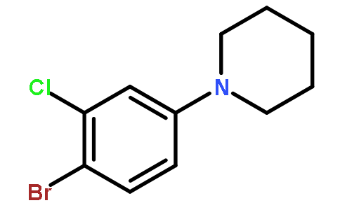 1-(4-Bromo-3-chlorophenyl)piperidine
