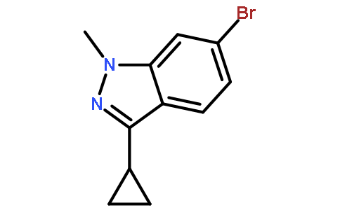 6-Bromo-3-cyclopropyl-1-methyl-1H-indazole