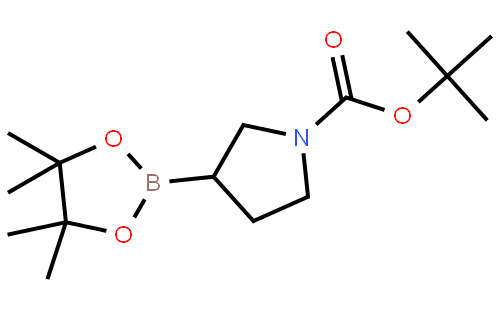tert-Butyl 3-(4,4,5,5-tetramethyl-1,3,2-dioxaborolan-2-yl)pyrrolidine-1-carboxylate