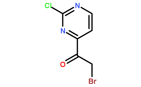 2-bromo-1-(2-chloropyrimidin-4-yl)ethanone