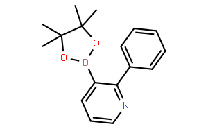 2-苯基-3-(4,4,5,5-四甲基-1,3,2-二氧硼戊烷-2-基)吡啶