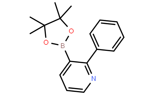 2-Phenyl-3-(4,4,5,5-tetramethyl-1,3,2-dioxaborolan-2-yl)pyridine