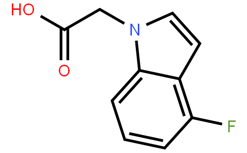 2-(4-Fluoro-1H-indol-1-yl)acetic acid
