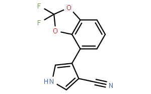 4-(2,2-difluoro-1,3-benzodioxol-4-yl)-1h-pyrrole-3-carbonitril
