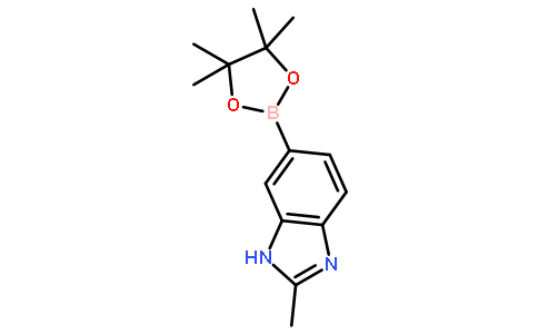 2-甲基-6-(4,4,5,5-四甲基-1,3,2-二氧杂环己硼烷-2-基)-1H-苯并[D]咪唑