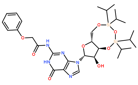 3',5'-TIPS-N-PAc-Guanosine