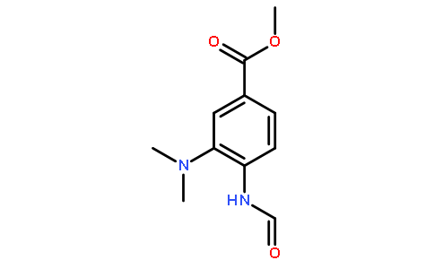 Methyl 3-(dimethylamino)-4-formamidobenzoate