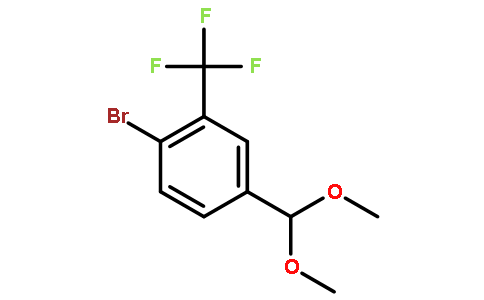 1-Bromo-4-(dimethoxymethyl)-2-(trifluoromethyl)benzene