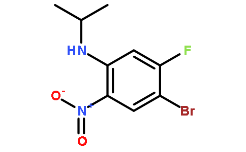 4-Bromo-5-fluoro-N-isopropyl-2-nitroaniline