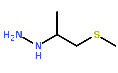 1-(1-(methylthio)propan-2-yl)hydrazine
