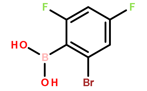 2,4-Difluoro-6-bromophenylboronic acid
