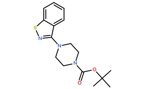 tert-Butyl 4-(benzo[d]isothiazol-3-yl)piperazine-1-carboxylate