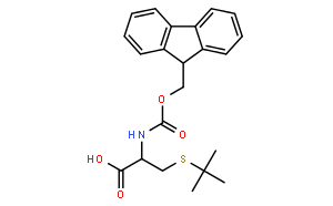 Fmoc-S-叔丁基-D-半胱氨酸