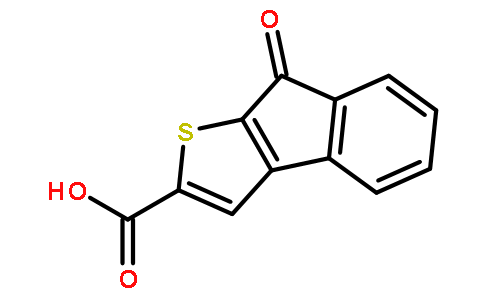 8-Oxo-8H-1-thia-cyclopenta[a]indene-2-carboxylic acid