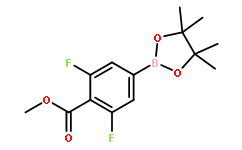 2,6-二氟-4-(4,4,5,5-四甲基-1,3,2-二氧硼杂环戊烷-2-基)苯甲酸甲酯