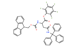 Fmoc-Asn(Trt)-Opfp